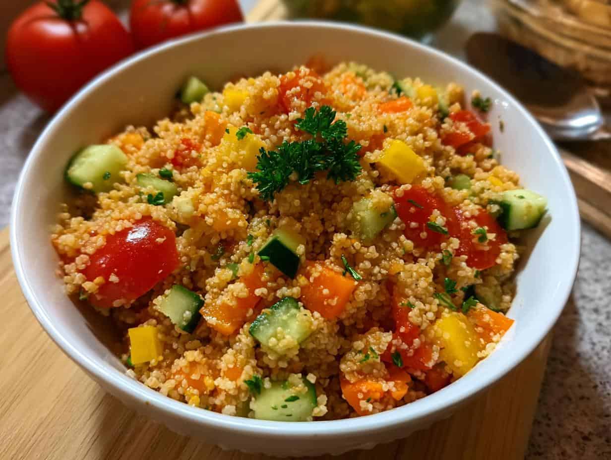 Verblüffend lecker: Bulgur Salat in unter 30 Minuten