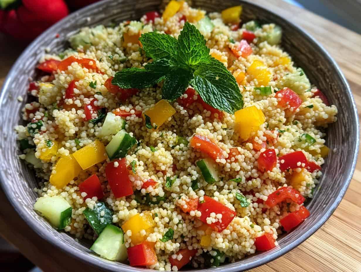 Couscous-Salat: Geniales Rezept in nur 30 Minuten