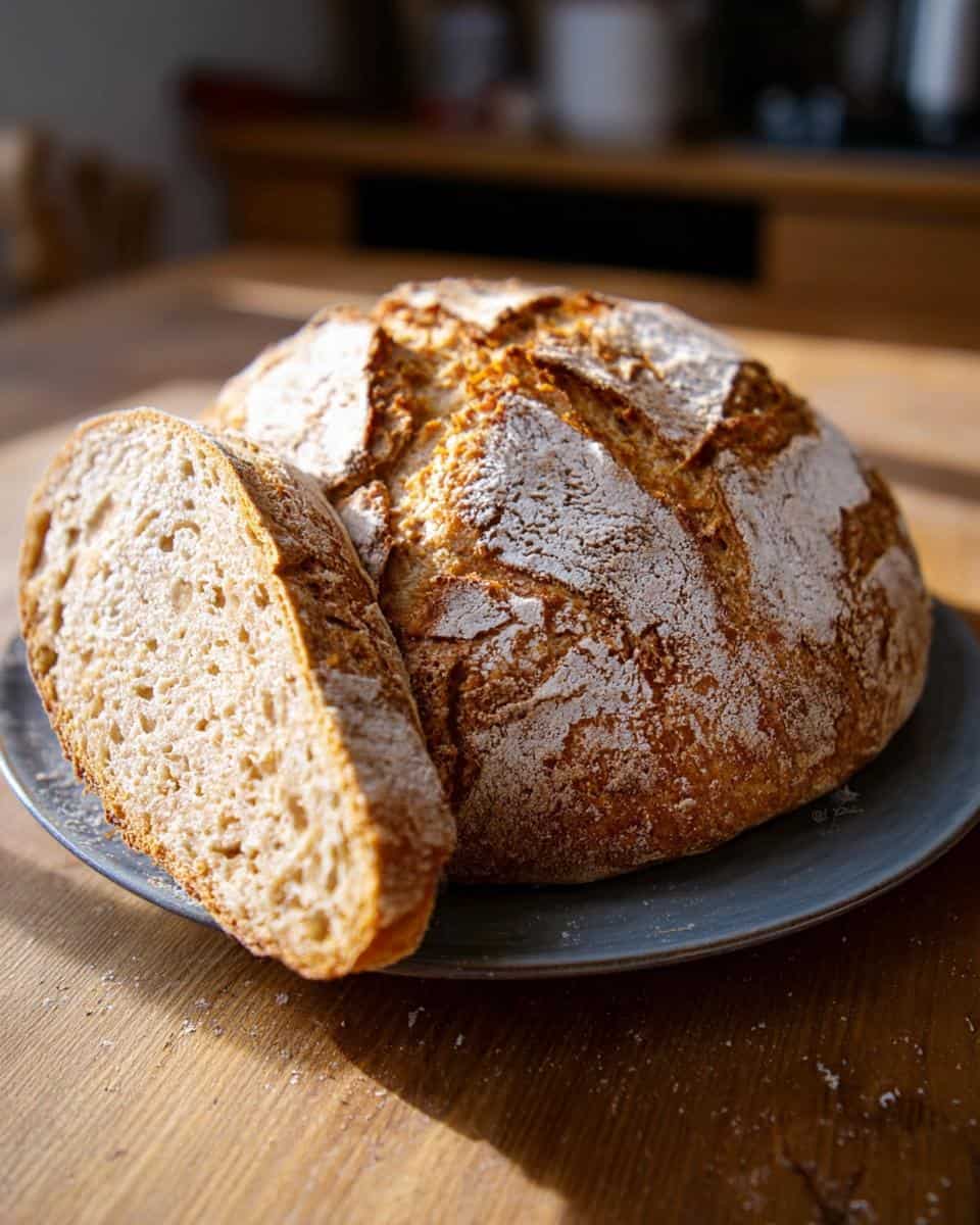 Dunkles Dinkelbrot mit Kracher-Kruste - detail 3