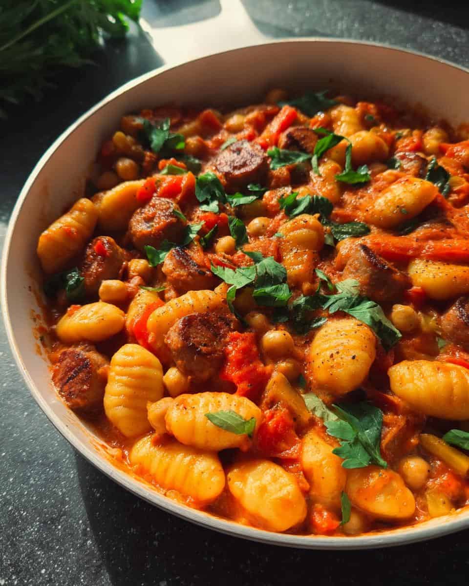 Gnocchi Pfanne - detail 1