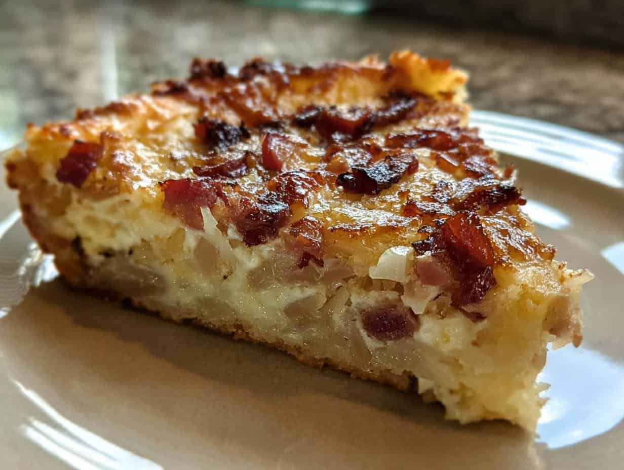 Saftiger Zwiebelkuchen: Oma’s geniales Rezept, nur 5 Zutaten