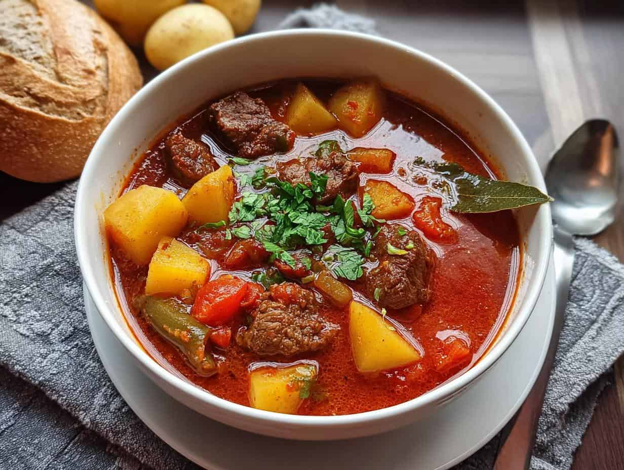Deftige Gulaschsuppe: Omas Rezept – Unverschämt Lecker