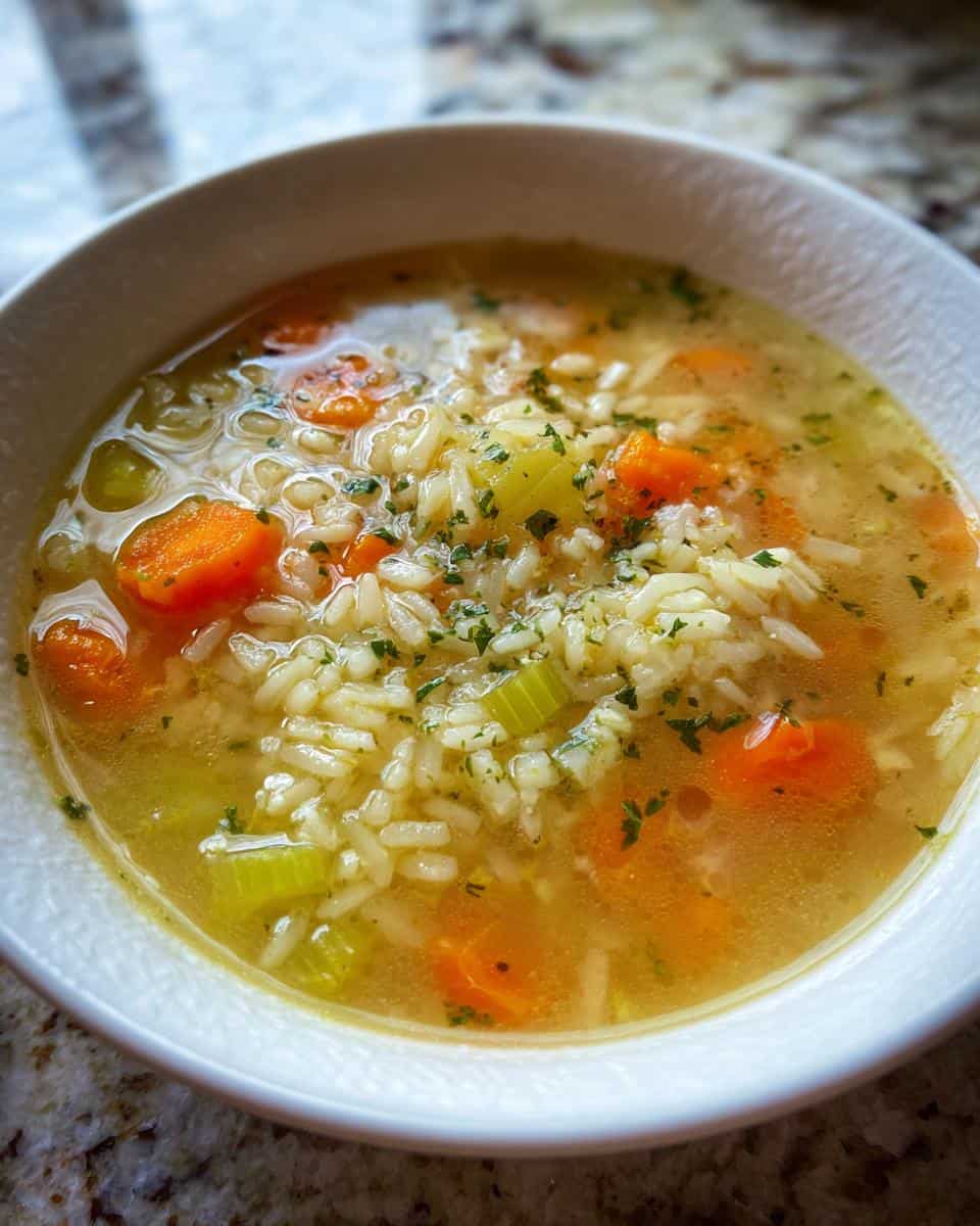 Reissuppe mit Gemüse selber machen - detail 1