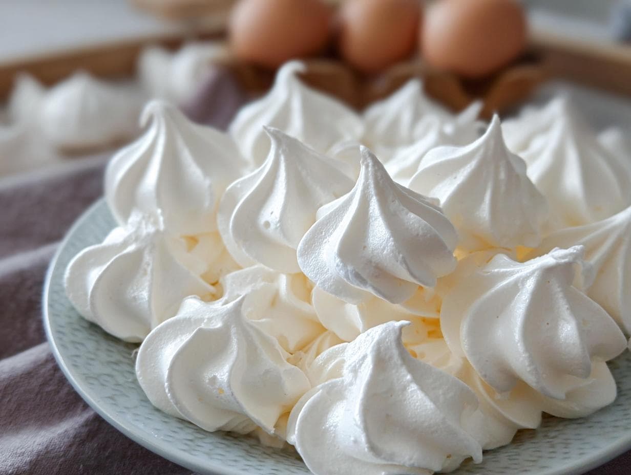 Meringen Rezept: 2 Zutaten für Glücksgefühle