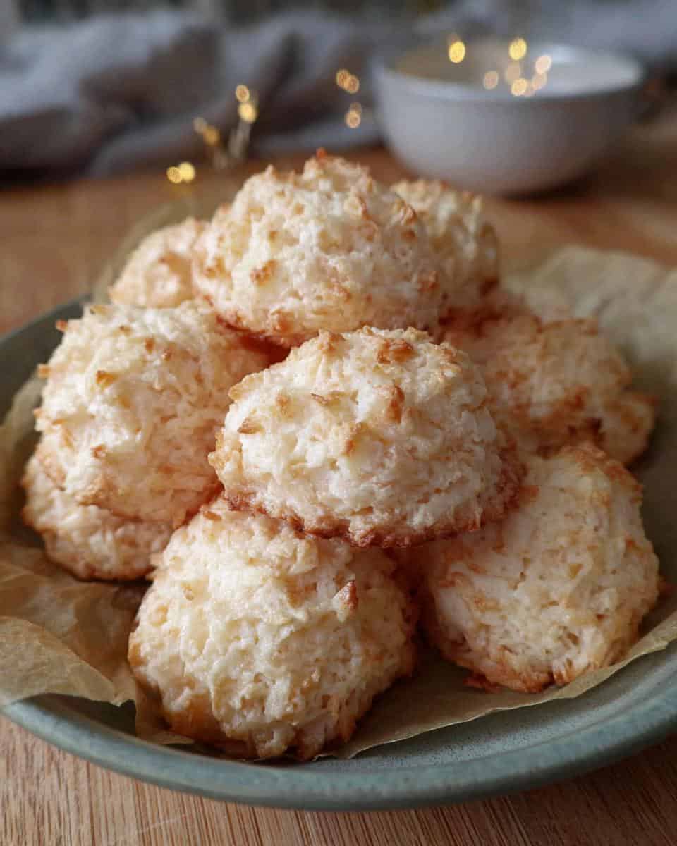 omas kokosmakronen ohne oblaten - detail 1