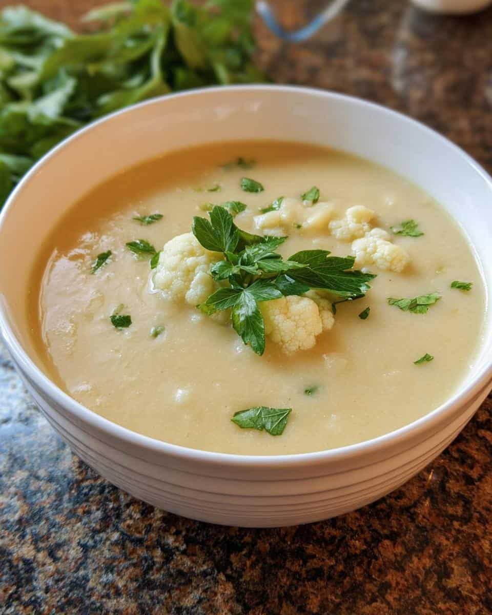 weltbeste blumenkohlsuppe - detail 1