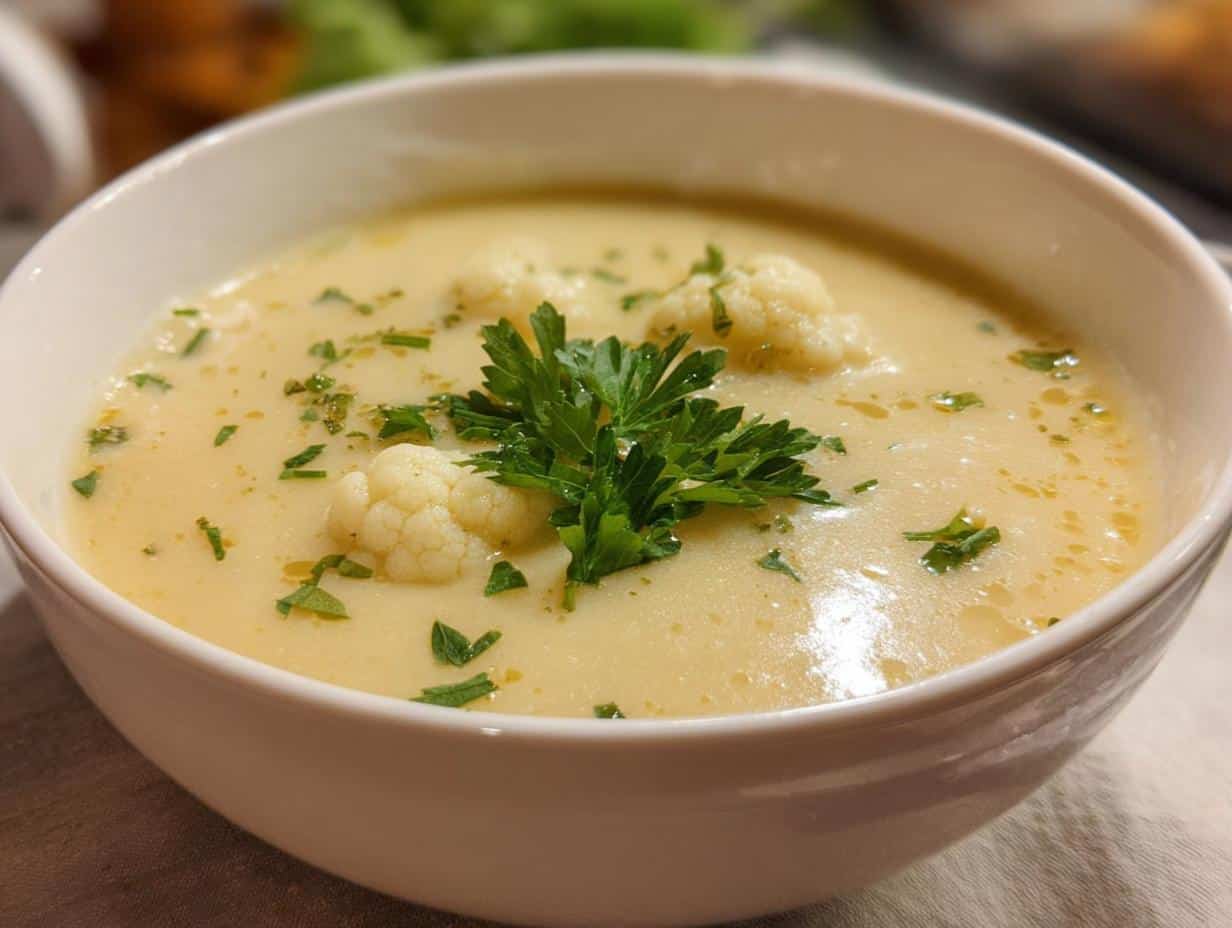 Weltbeste Blumenkohlsuppe: 4 Zutaten zum Glück