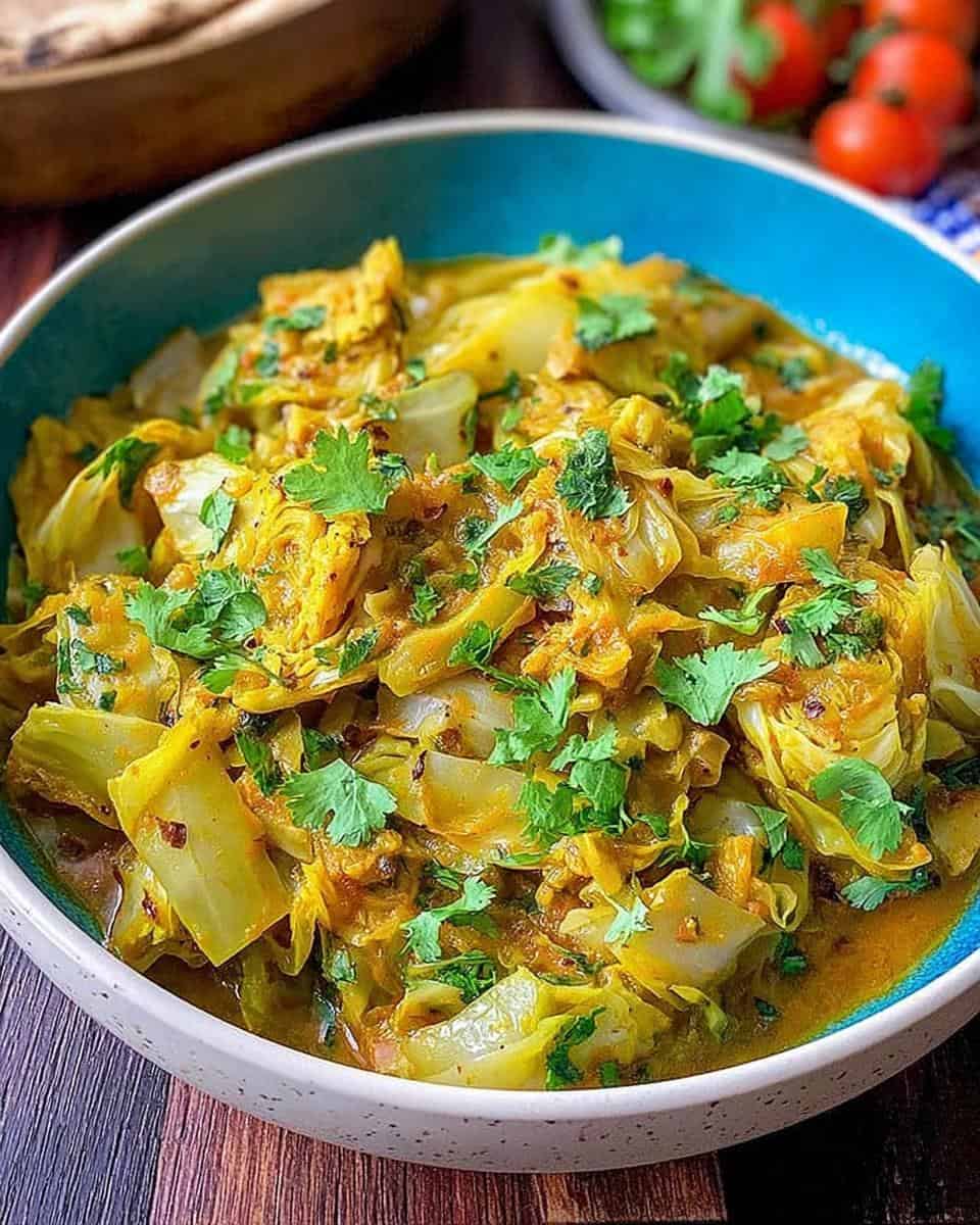 Einfacher geschmorter Weißkohl mit Tomate - detail 1