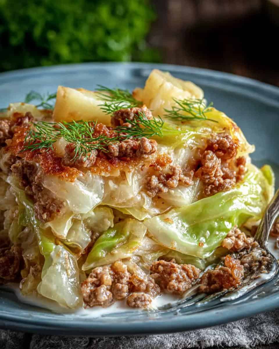 Einfaches cremiges veganes Weißkohl-Kartoffel-Curry Rezept - detail 1