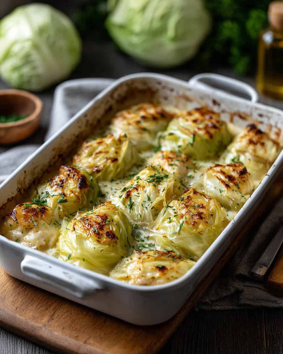 Low Carb Krautauflauf mit Hähnchen - detail 1