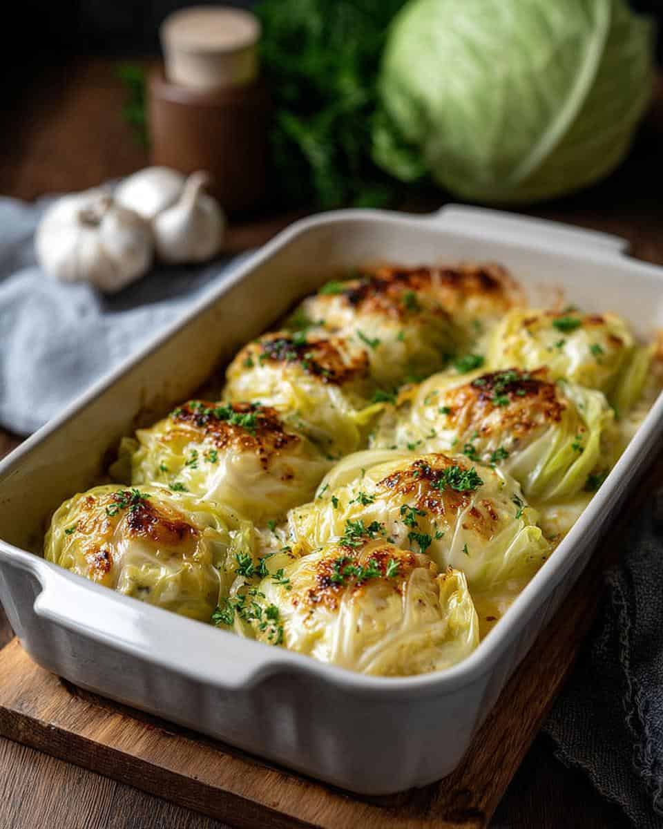 Low Carb Krautauflauf mit Hähnchen - detail 2