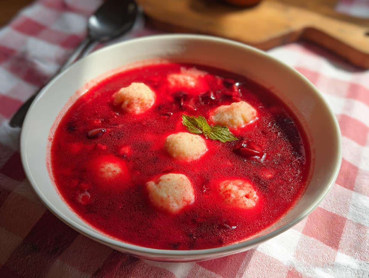 Kirschsuppe Griesskloesschen: 1 Geniales Rezept, Nie Bereut