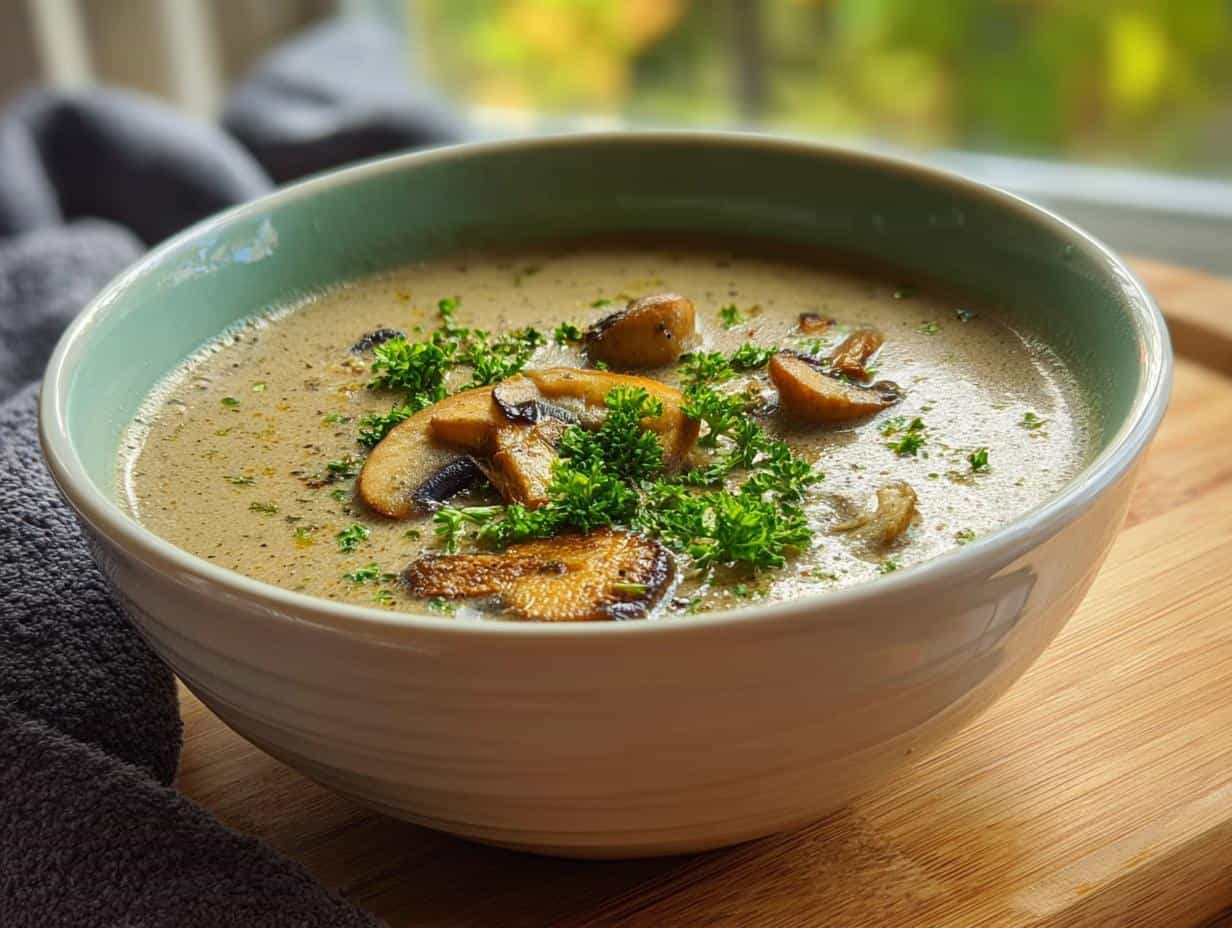 Herrliche Waldpilzsuppe: Rezept in nur 30 Minuten