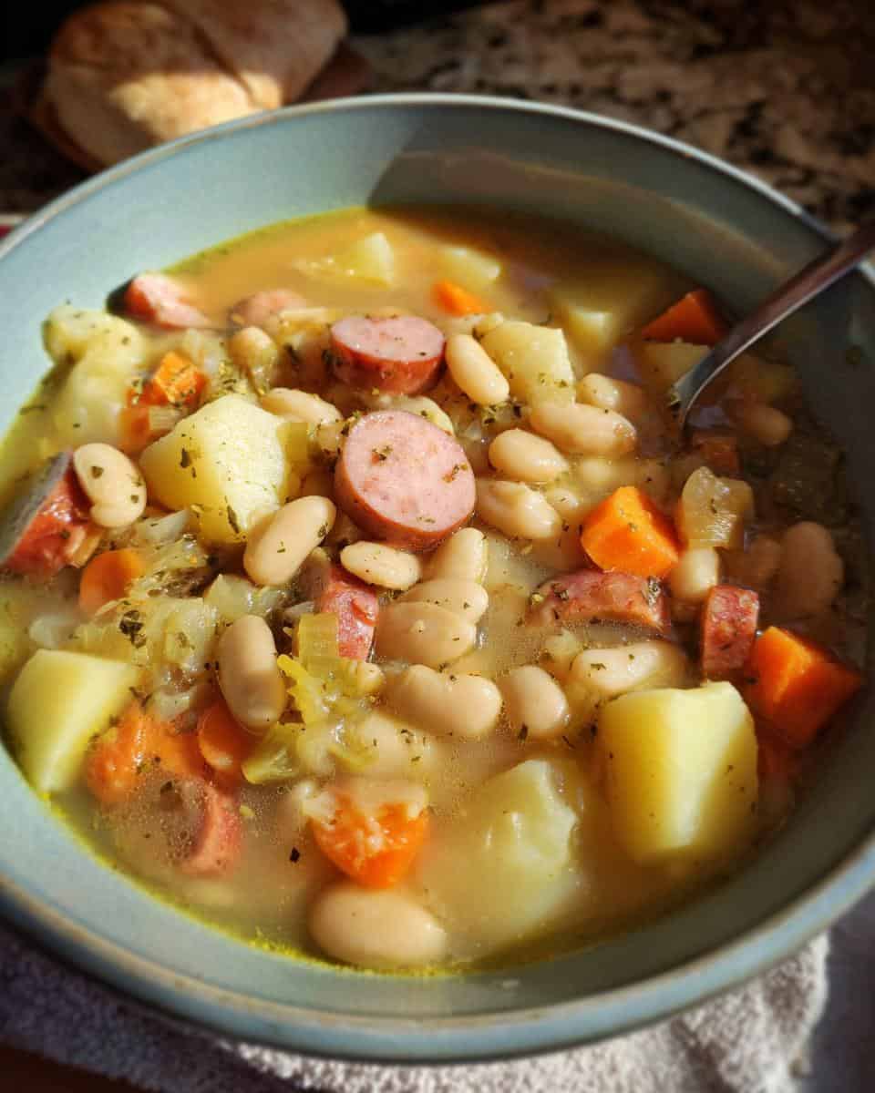 weisse bohnen eintopf ddr - detail 1