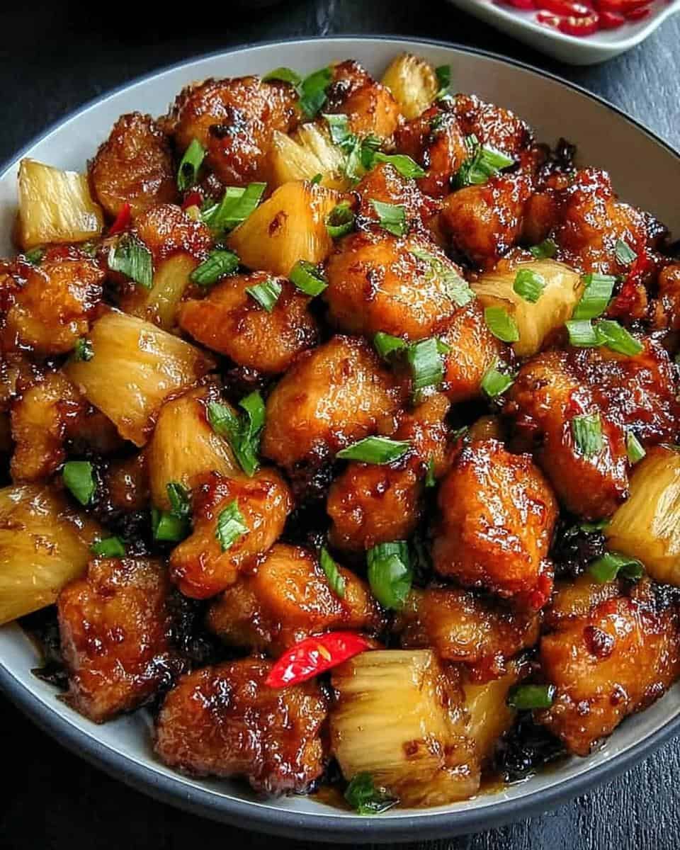 Ananas Hähnchen - detail 1