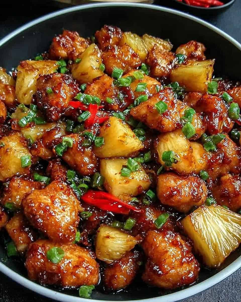 Ananas Hähnchen - detail 2