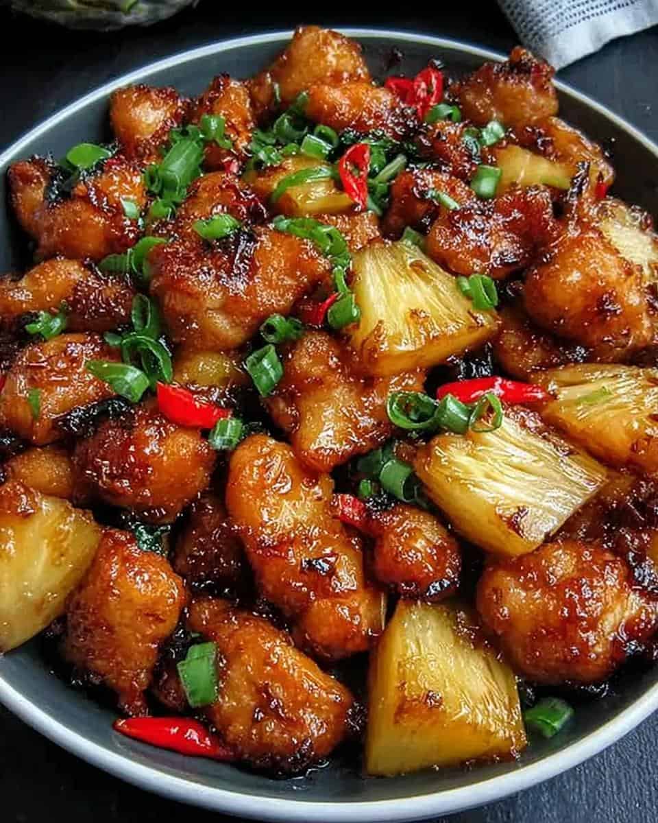 Ananas Hähnchen: In 30 Min zum köstlichen Glück