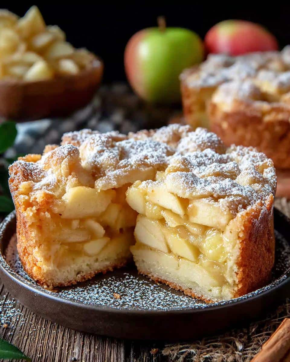 Apfelkuchen Saftig Schnell für Kinder und Familie - detail 1