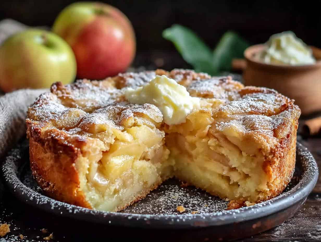 Apfelkuchen: Saftig Schnell – 4 Zutaten, Himmlisch Lecker