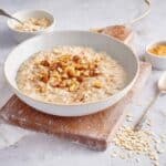 Einfaches Porridge Rezept mit Haferflocken schnell gemacht