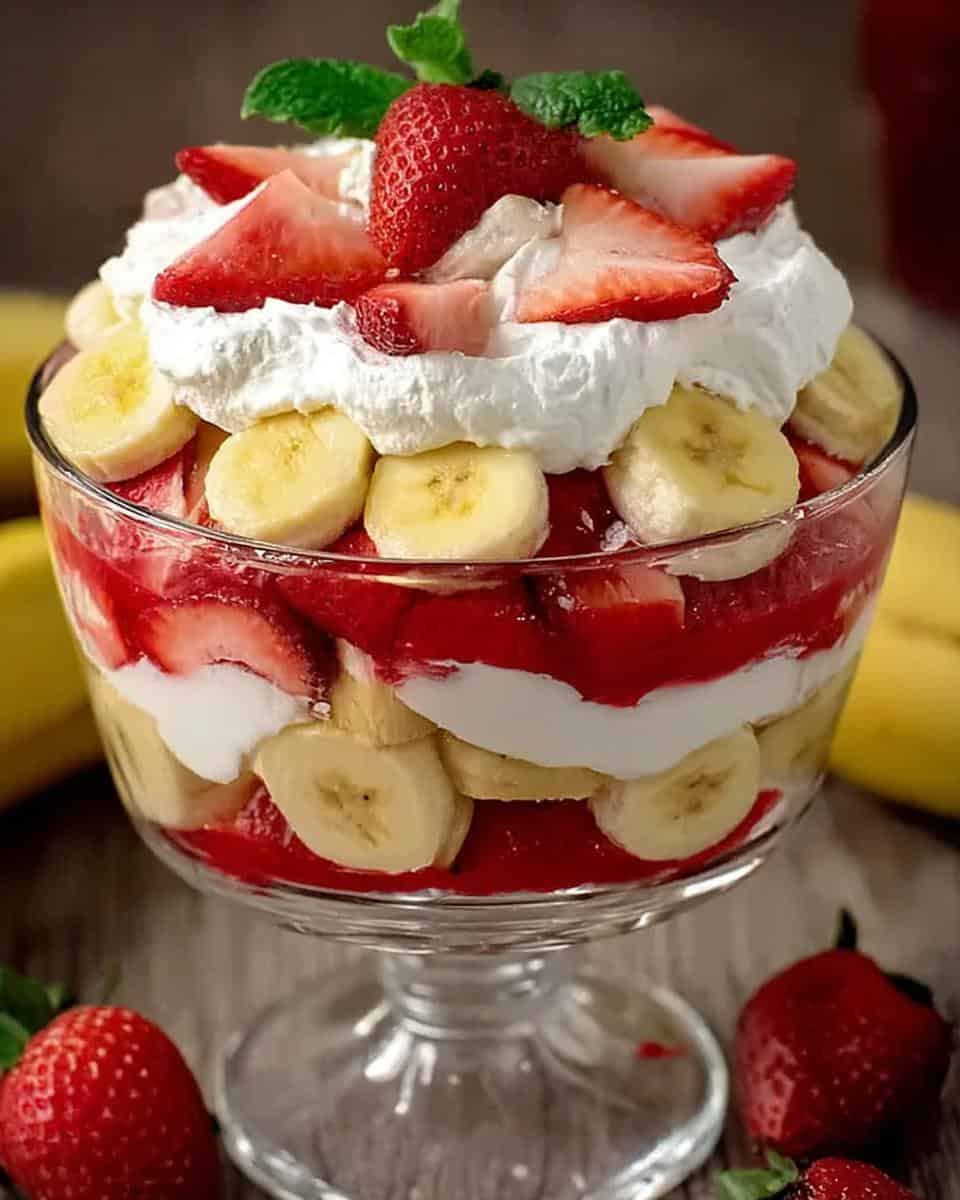 Erdbeer-Bananen-Pudding-Traum - detail 1