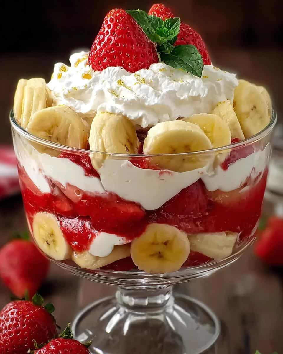 Erdbeer-Bananen-Pudding-Traum - detail 2