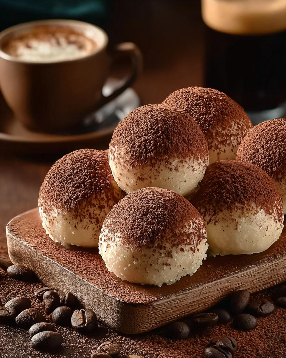 Unglaublich! 1 Rezept für Kleine Tiramisu-Kugeln