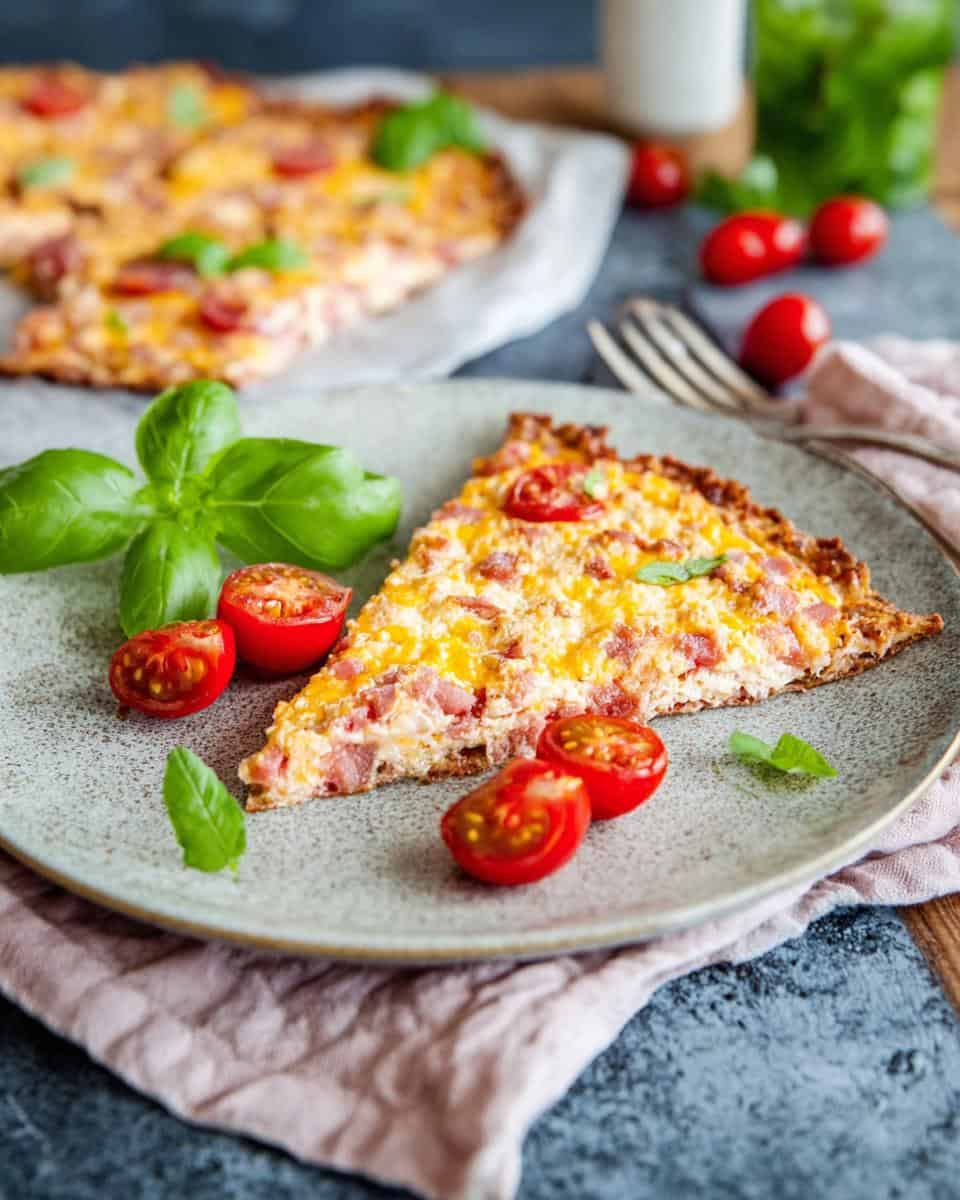 Low Carb Schüttelpizza: In 10 Min zum sündigen Glück