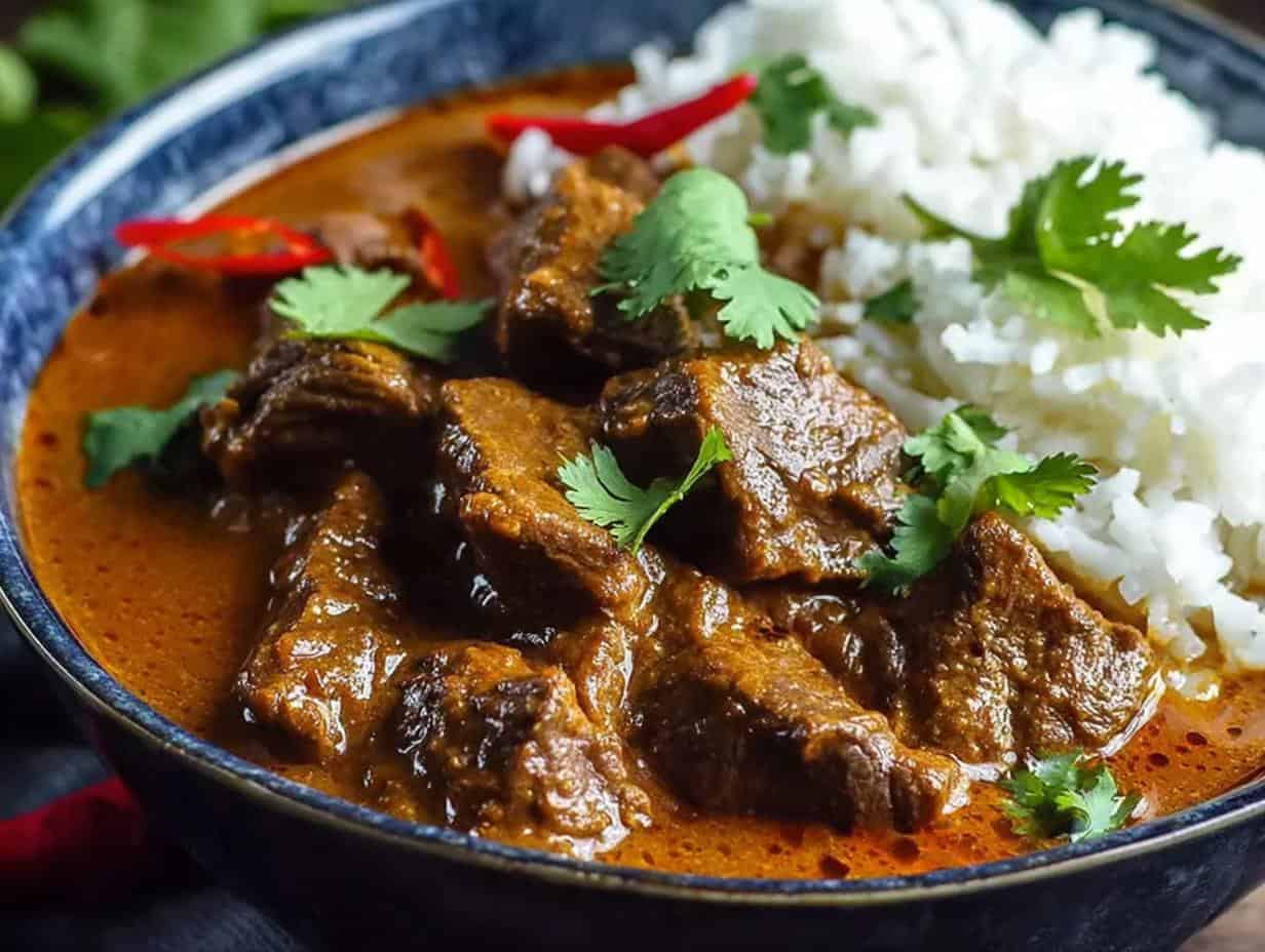 Entfesseln: Trauriges Penang-Rindfleisch-Curry Rezept