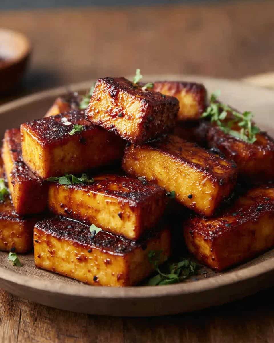 Rauchiger Paprika Tofu - detail 3