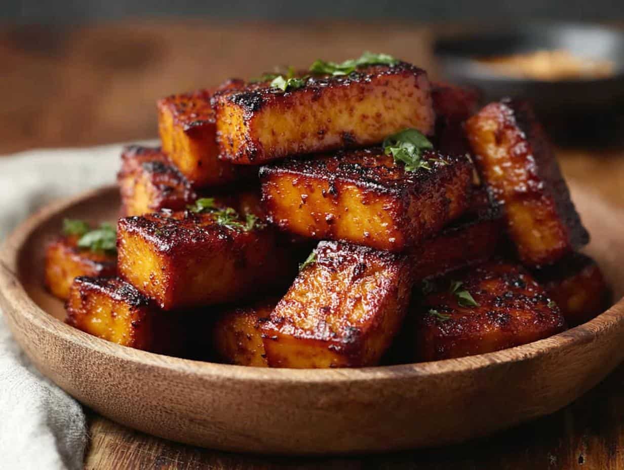 Unerwartet Lecker: Rauchiger Paprika Tofu in 35 Min