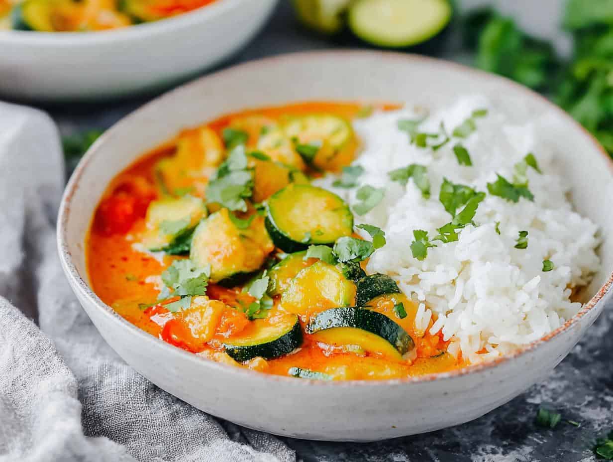 Schnelles Zucchini Curry: Genial in unter 30 Minuten