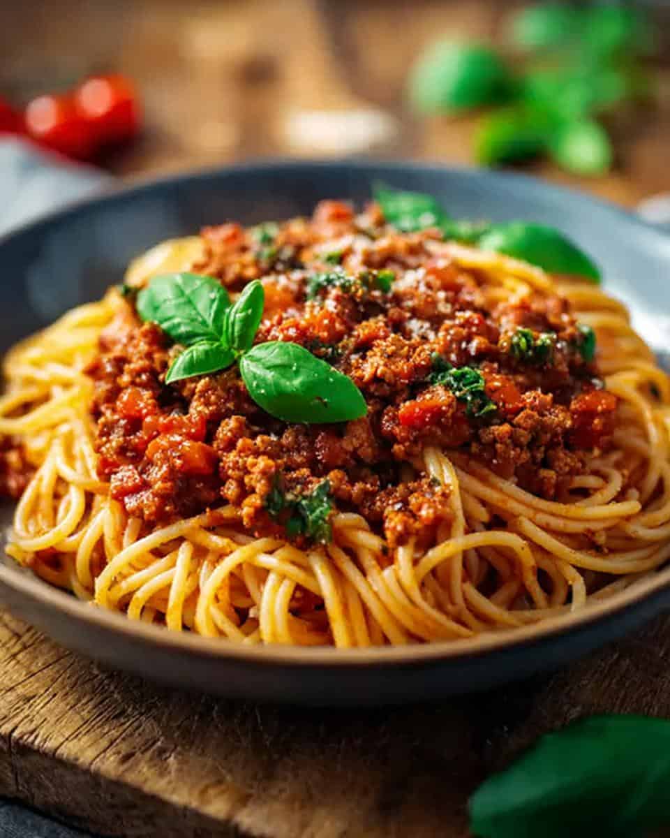 Spaghetti mit würzigem Tofu Hack - detail 2