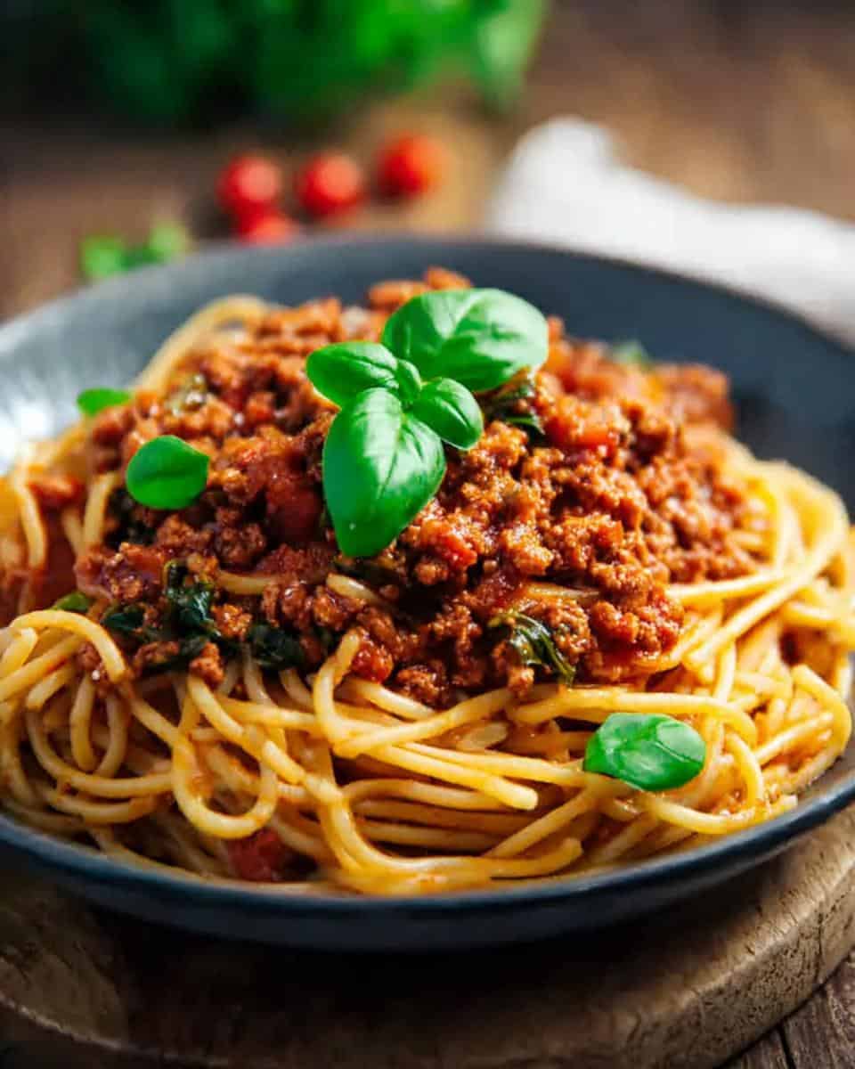 Spaghetti mit würzigem Tofu Hack - detail 3
